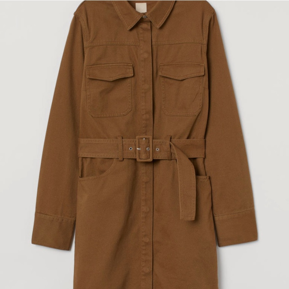 Cotton Utility Dress